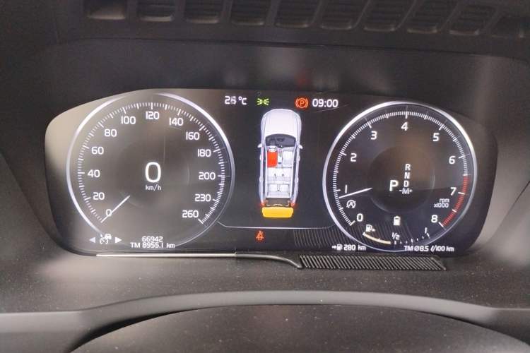 Used Volvo XC90 2022 B6 Zhiyi Luxury Edition 7-Seater Instrument Cluster