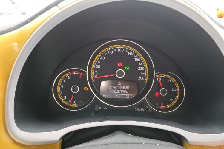 Used Volkswagen Beetle 2017 180TSI Dune Off-Road Edition Instrument Cluster