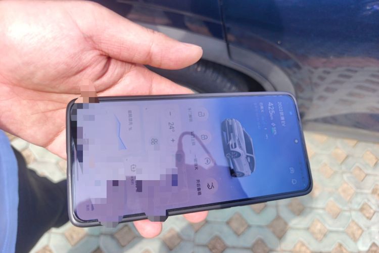 Used BYD Tang New Energy 2022 EV 730KM Luxury Model Vehicle Key