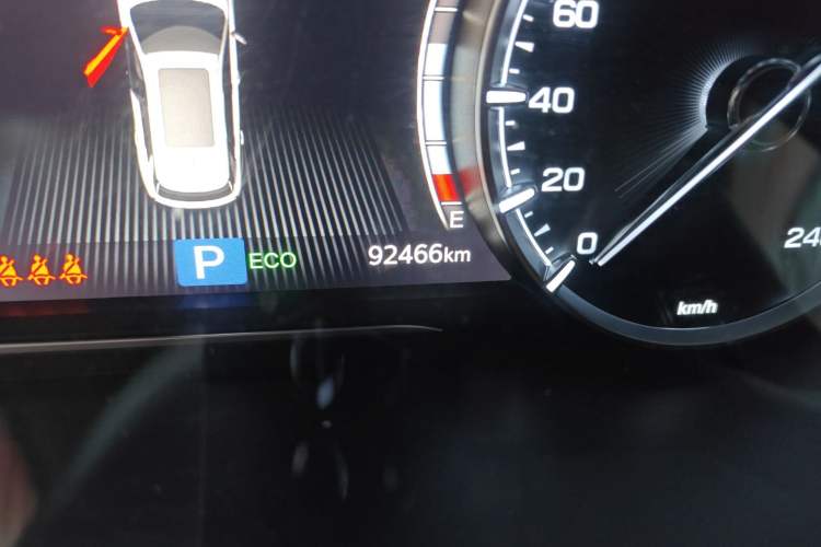 Used GAC Trumpchi GS5 2019 270T Automatic Luxury Edition Odometer Close Up