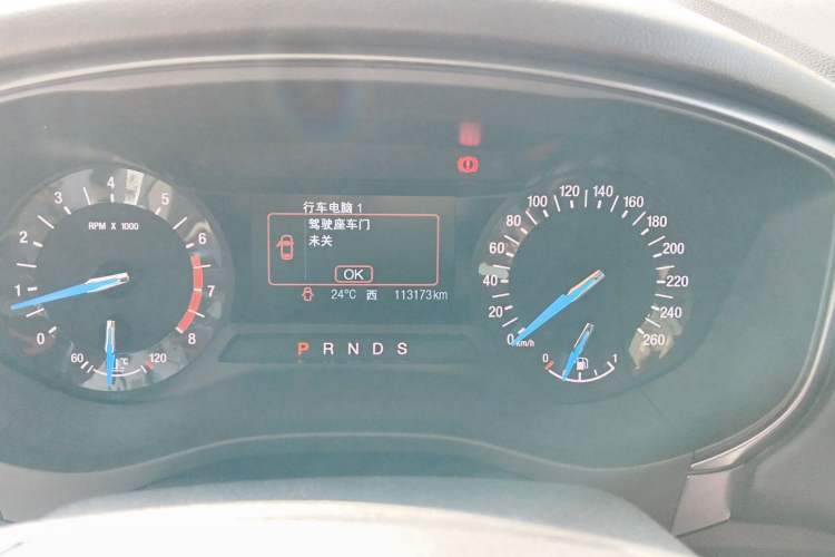 Used Ford Mondeo 2018 EcoBoost 180 Smart Control Fashion Model China V Standard Odometer Close Up