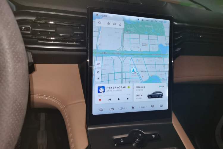 Used Nio ES6 2020 420 km Sport Edition Audio And AC Panel