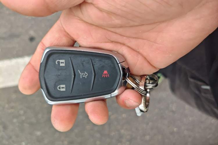 Used Cadillac XT4 2021 28T Two-Wheel Drive Leading Version Vehicle Key