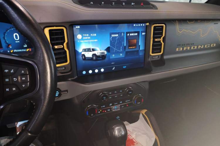 Used Ford Bronco 2024 2.3T Wilderness Audio And AC Panel