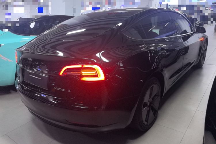 Used Tesla Model 3 2021 Revised Version Standard Range Rear-Wheel Drive Upgraded Edition 3D1 Rear Right 45 Deg