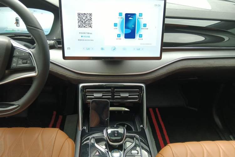 Used BYD Tang New Energy 2023 DM-i Champion Edition 112KM Prestige Model Audio And AC Panel