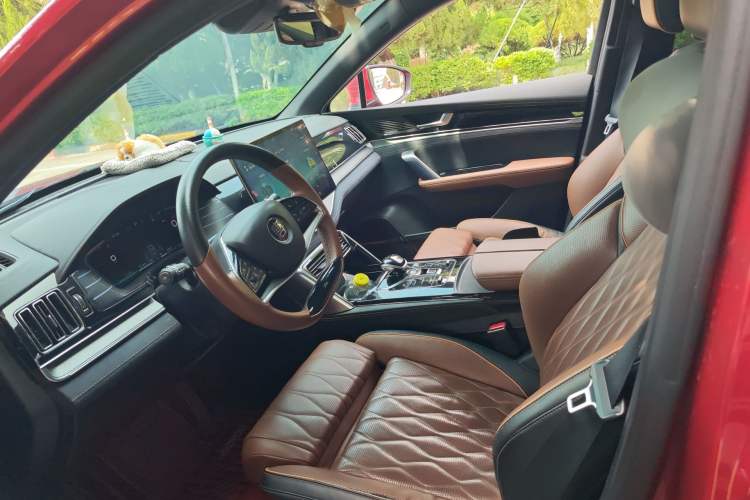 Used BYD Tang New Energy 2021 DM 2.0T Four-Wheel Drive High-Performance Flagship Model Left Front Seat