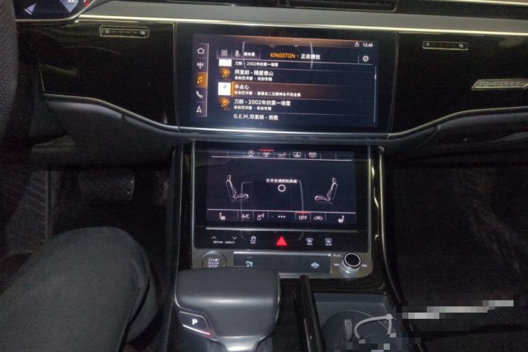 Used Audi A8 2018 A8L 55 TFSI quattro Launch Edition Elite Model Audio And AC Panel