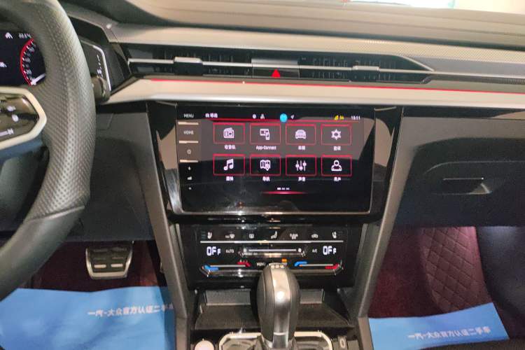 Used Volkswagen FAW-Volkswagen CC 2025 380TSI Striking All-Inclusive Edition Audio And AC Panel