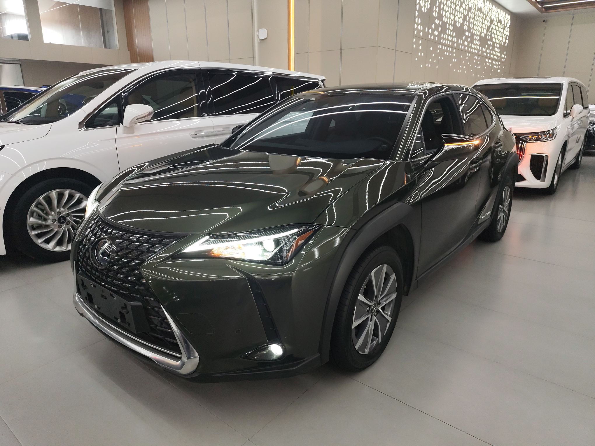 تحت مقدمة السيارة