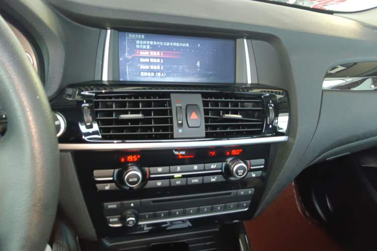 Used BMW X3 2014 xDrive20i X Design Package Audio And AC Panel