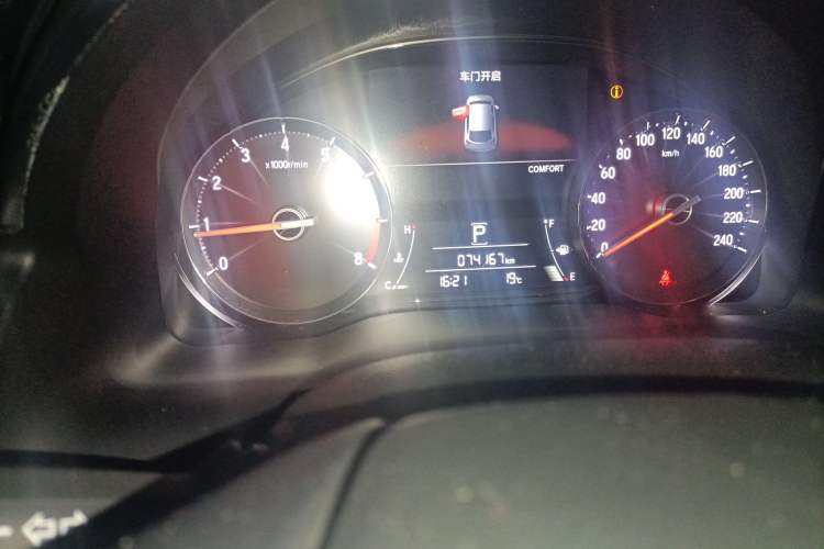 Used Honda Avancier 2017 370TURBO 2WD Luxury Edition Odometer Close Up