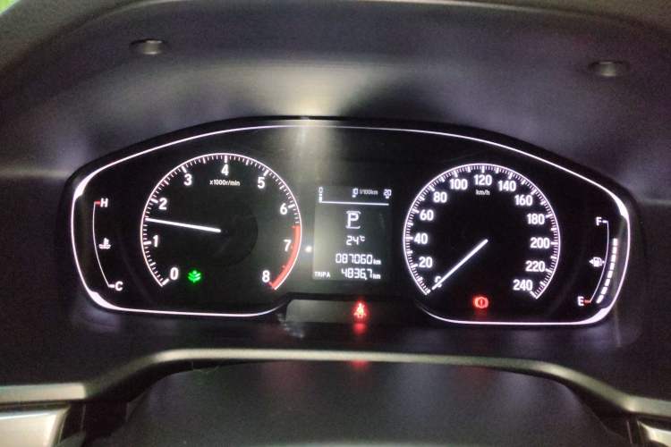 Used Honda Inspire 2019 260TURBO Elegant Edition China VI Emission Standard Instrument Cluster