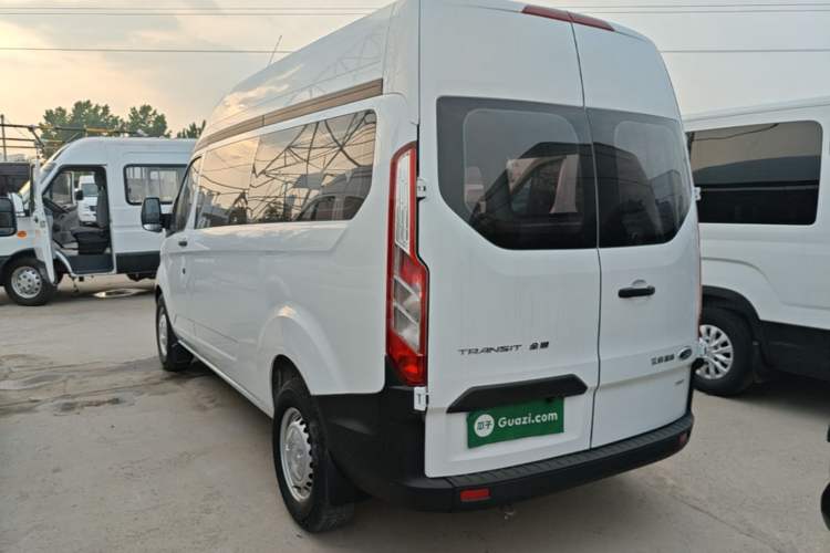 Used Ford Transit 2019 2.0T Diesel Multi-Purpose Commercial Vehicle Mid-Drive Mid-Roof 6-Seater China VI Standard Rear Left 45 Deg