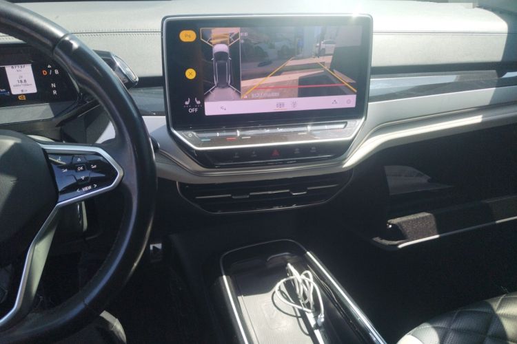 Used Volkswagen ID.6 CROZZ 2021 Revised Version Long-Range PRO Edition Audio And AC Panel