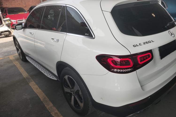 Used Mercedes-Benz GLC 2022 Second Facelift GLC 260 L 4MATIC Dynamic Edition Rear Left 45 Deg