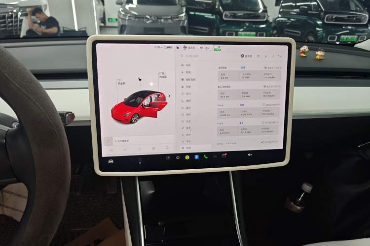 Used Tesla Model 3 2019 Standard Range Rear-Drive Upgraded Version Audio And AC Panel