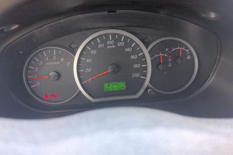 Used Wuling Hongguang 2014 1.2L Base Model China IV Odometer Close Up