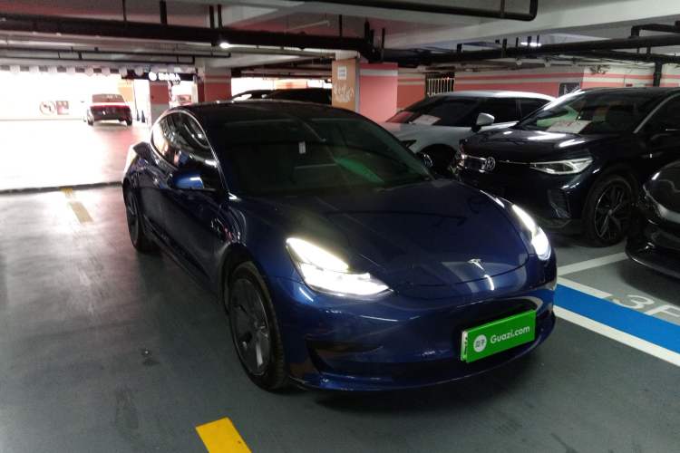 Used Tesla Model 3 2021 Revised Version Standard Range Rear-Wheel Drive Upgraded Edition 3D1