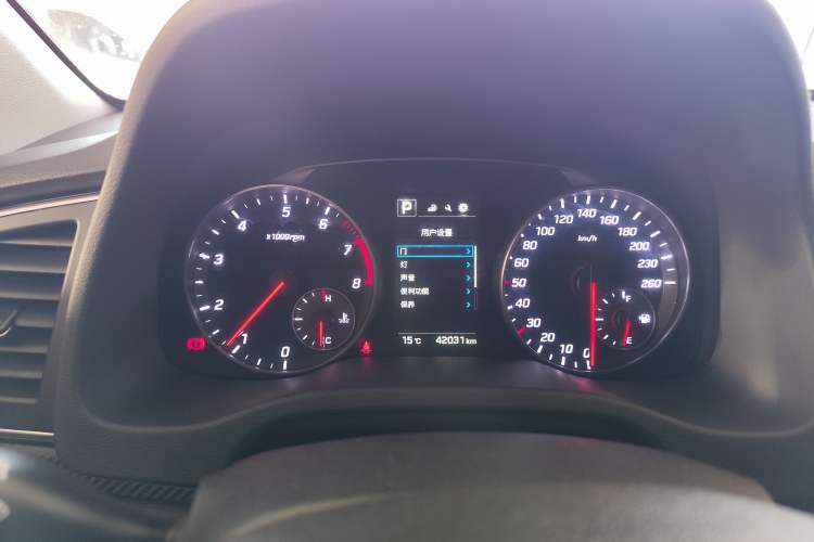 Used Hyundai Elantra (6th Generation / Lingdong) 2018 1.4T Dual-Clutch Xuan Dong · Dynamic Edition Instrument Cluster
