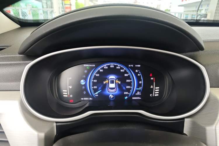 Used Geely Auto Emgrand X7 Sport 2020 1.8TD DCT Two-Wheel Drive Smart Connect 4G-Enabled Version Instrument Cluster