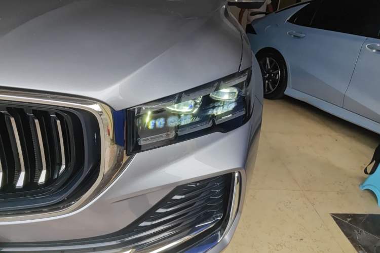 Used Geely Auto Monjaro L 2021 2.0TD High-Power Automatic All-Wheel-Drive Flagship Version Left Front Headlight