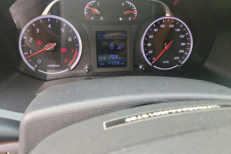 Used Land X2 2017 1.6L Manual Sharp Edition Odometer Close Up