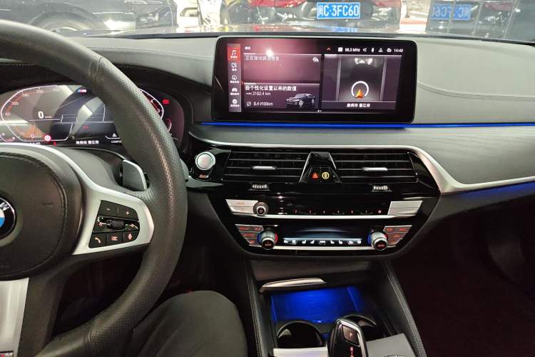 Used BMW 5 Series 2022 Second Facelift 530Li Luxury Version M Sport Package