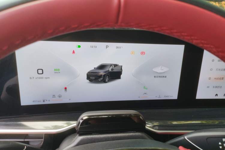 Used EXEED Stellar 2023 400T Four-Wheel Drive Premium Flying Fish Edition Instrument Cluster