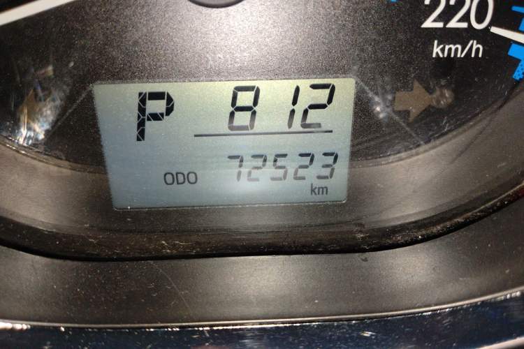 Used Toyota Vios FS 2019 1.5L CVT Fengchi Edition Odometer Close Up