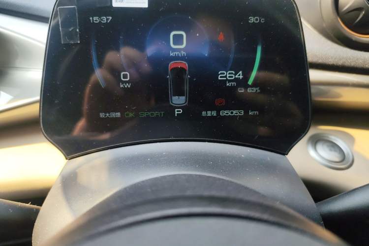 Used BYD Dolphin 2023 420 km Fashion Edition Odometer Close Up