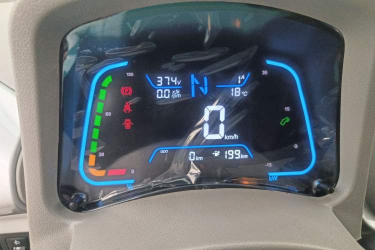 Used JMEV Xiao Qilin 2026 Model PLUS+ Comfort Version Instrument Cluster