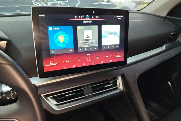 Used BYD Song Pro New Energy 2019 DM 1.5T Four-Wheel Drive Performance Edition Deluxe Model Audio And AC Panel