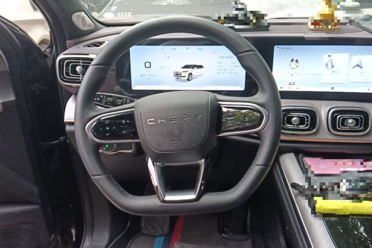 Used Chery Tiggo 9 2025 2.0T Automatic Two-Wheel Drive Luxury Edition 5 Seats Steering Wheel
