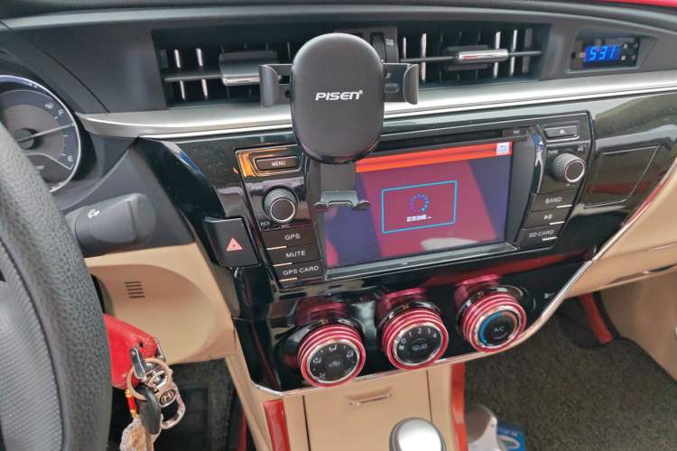 Used Toyota Corolla 2017 1.6L CVT GL Audio And AC Panel