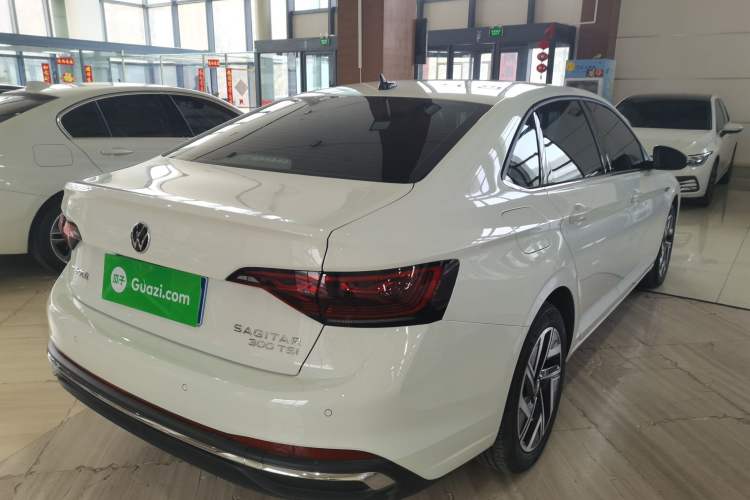 Used Volkswagen Sagitar 2025 300TSI DSG Flyover Edition Rear Right 45 Deg