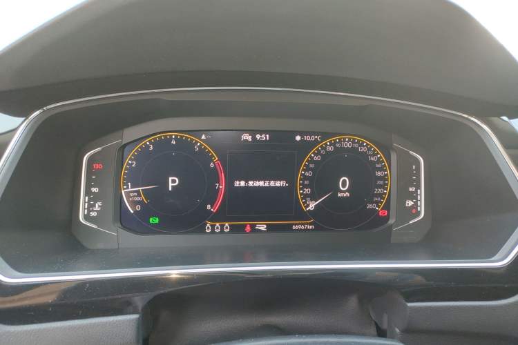 Used Volkswagen Tiguan X 2021 330TSI Two-Wheel Drive Enjoyment Version Instrument Cluster