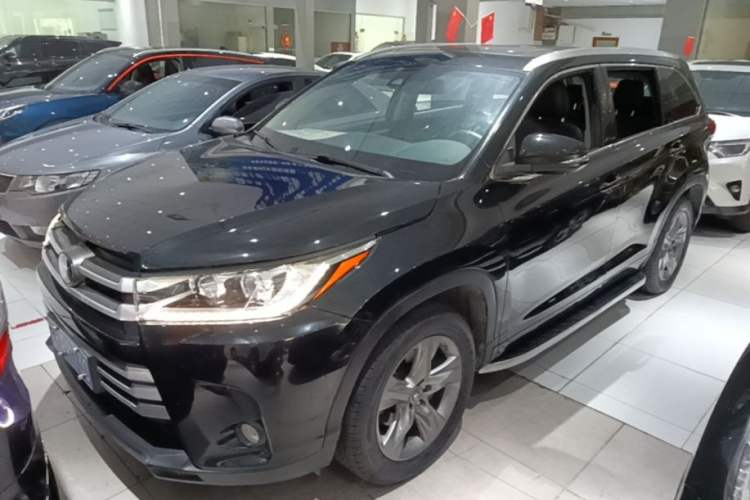 Used Toyota Highlander 2018 2.0T Four-Wheel Drive Luxury Edition 7 Seats China V Emission Standard