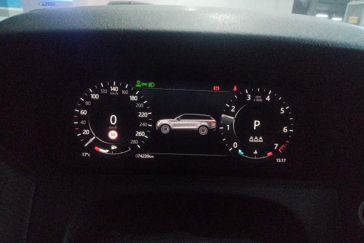 Used Land Rover Range Velar 2021 P250 Sparkling Black Limited Edition Instrument Cluster