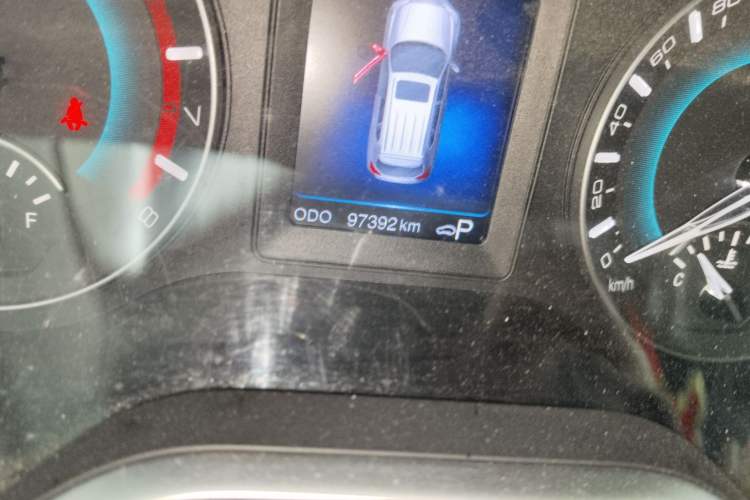 Used Haval H2 2017 Blue Label 1.5T Automatic Two-Wheel Drive Luxury Model Odometer Close Up