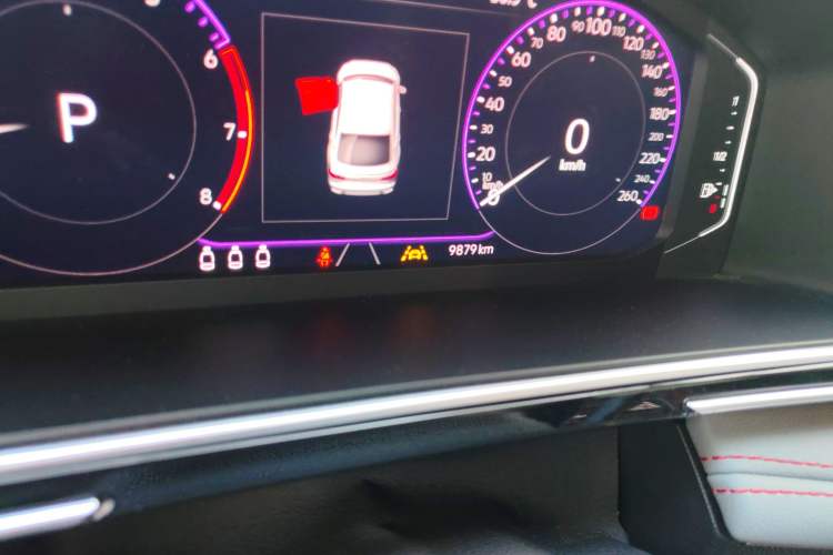 Used Volkswagen Tiguan X 2023 Revised Version 330TSI Two-Wheel-Drive Flagship Edition Odometer Close Up