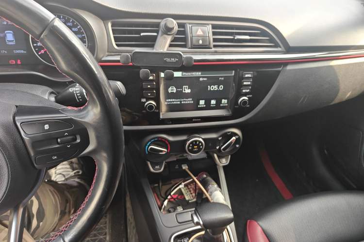 Used Kia KX Cross 2018 1.6L Automatic Dynamic Sunroof Version Audio And AC Panel