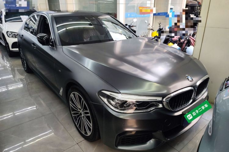 Used BMW 5 Series 2020 540i Sport Line M Sport Package Front Right 45 Deg