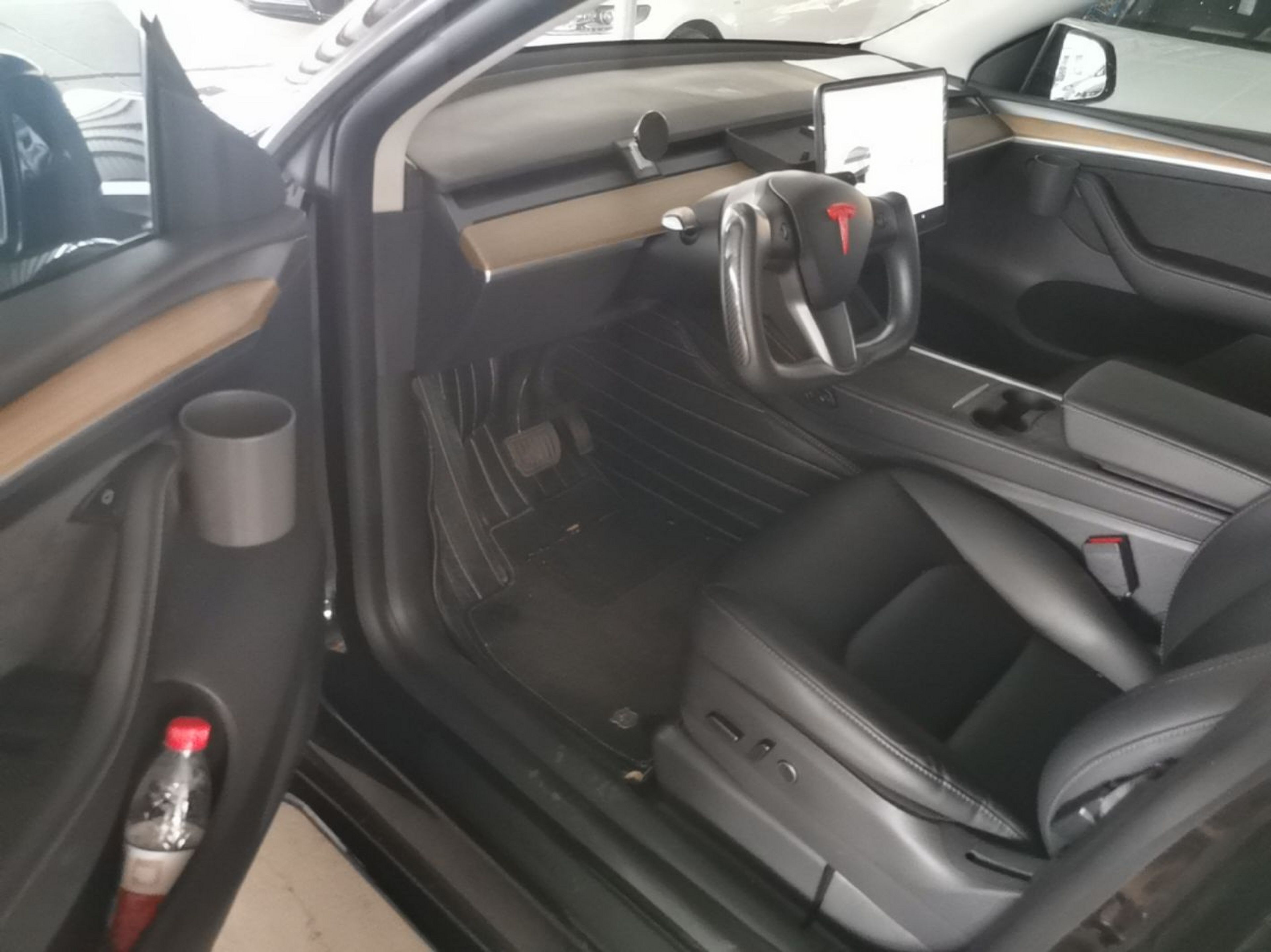 Vordere Reihe im Auto