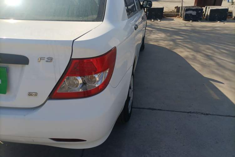 Used BYD F3 2012 Energy-Saving Model 1.5L Manual Comfort Version