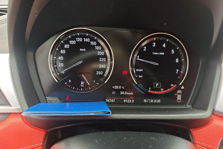 Used BMW X2 2021 sDrive25i Luxury Model with M Sport Package Instrument Cluster