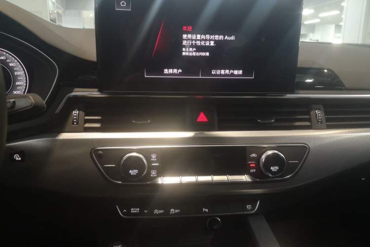 Used Audi A5 2023 Sportback 40 TFSI Fashionable and Dynamic Model Audio And AC Panel