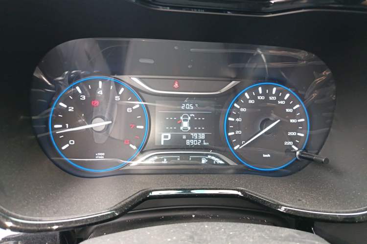 Used GAC Trumpchi GS4 2018 235T Automatic Two-Wheel Drive Luxury Smart Connectivity Version Instrument Cluster