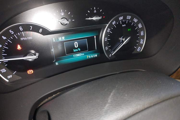 Used Buick GL8 2018 ES 28T Comfort Model China VI Standard Odometer Close Up