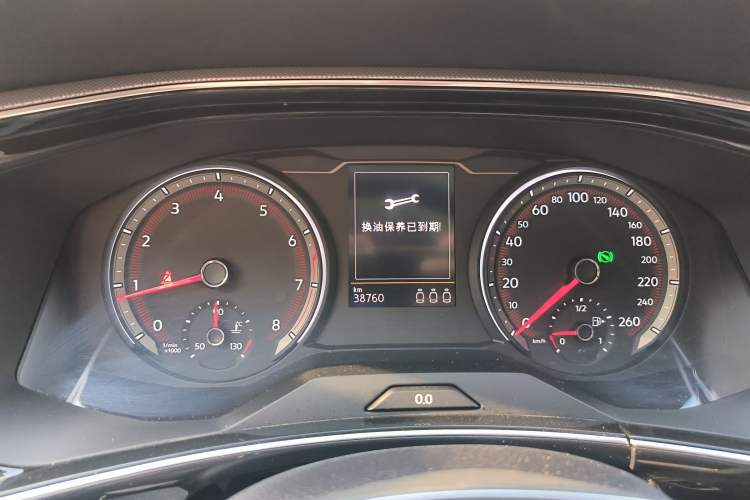 Used Volkswagen Tayron 2022 280TSI Two-Wheel Drive Luxury Smart Connectivity Version Instrument Cluster